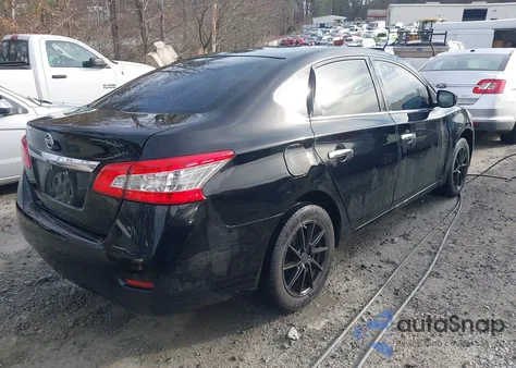 2015 Nissan Sentra S from USA, damaged, VIN 3N1AB7AP4FY326825